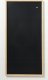 NAGA Magnetisk kridttavle 50 x 100 cm med 2,5 cm ramme i gummitræ. Sort 52x4x101mm (1stk) 3