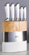Richardson Sheffield FUSION - 5 pc knife block - white 2