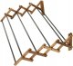 Kadax KADAX Suszarka Na Pranie Ścienna 6 Prętów Łazienkowa Harmonijkowa 85cm 4