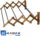 Kadax KADAX Suszarka Na Pranie Ścienna 6 Prętów Łazienkowa Harmonijkowa 85cm 7