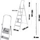 Kadax KADAX Drabina stalowa Steel Home 6 stopni 2