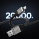 Kabel USB Baseus USB-C - Lightning 1 m Czarny (BRA012824) 5