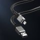 Kabel USB Baseus USB-C - Lightning 1 m Czarny (BRA012824) 6