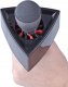 Mikrofon Rycote Rycote Single Triangular Black Mic Flag 1