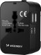 Wozinsky Adapter podróżny Wozinsky WUTWC uniwersalny 24W UE / US / AUS / UK / 2x USB-A - czarny 1