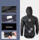 RockBros Kurtka przeciwdeszczowa Rockbros YPY013BK4XL oddychająca wiatroodporna XXXXL - czarna 4