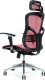 Krzesło biurowe Triton Ergonomiczny fotel biurowy ERGO 500 czerwony 3