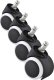 Triton Fotel obrotowy do biurka MARIO DARK GUN GREY 5