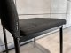Lugano Krzesło tapicerowane zestaw 4 VALVA LINE FABRIC BLACK 5