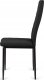 Lugano Krzesło tapicerowane zestaw 4 VALVA LINE FABRIC BLACK 9