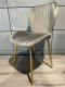 Lugano Krzesło tapicerowane MONTI VELVET GREY GOLD II GATUNEK 6