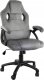 Krzesło biurowe Lugano .Fotel obrotowy do biurka CARRERA M ALCANTARA GREY NEW 3