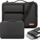 Etui Alogy Torba Etui pokrowiec na MacBooka Air/Pro, laptopa, tablet 15.6" Alogy z paskiem na ramię Czarna 18