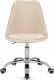 Krzesło biurowe Lugano Krzesło obrotowe MONZA OFFICE Beige Fabric 1