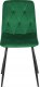 Lugano Krzesło tapicerowane BORGO VELVET GREEN FOREST 2