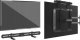 VETOUSON Uchwyt do Głośnika typu Soundbar MX-044 pod i nad Telewizor Uniwersalny 1