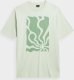 4f T-shirt damski oversize 4F AW23TTSHF0881 - zielony XL 4