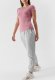 4f T-shirt damski 4F AW23TTSHF0906 - różowy S 1