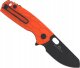 Fox Nóż składany Fox Baby Core FRN Orange, Black Stonewashed N690 by Jesper Voxnaes (FX-608 OR) 3