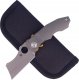 Spyderco Nóż składany Spyderco Stovepipe Titanium CPM 20CV Plain (C260TIP) 1