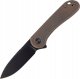 WE Knife Nóż składany WE Knife Elementum Bronze Titanium, Black Stonewashed CPM S20CV (WE18062X-4) 1