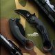 Fox Nóż składany FOX Karambit Black Bird by Bastinelli Carbon Fiber/Bronze Ti, PVD Elmax (FX-591 TiCBR) 1