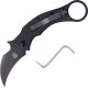 Fox Nóż składany FOX Karambit Black Bird by Bastinelli Carbon Fiber / Gray Titanium, PVD Elmax (FX-591 TiCB) 2