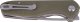 Kubey Knife Nóż składany Kubey Doris Green G10, Satin Finish D2 (KU324D) 1