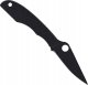 Spyderco Nóż składany Spyderco Grasshopper Stainless Black Plain (C138BKP) 2