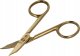 Otto Herder Solingen Nożyczki uniwersalne Herder Solingen Satin Gold (655 RF 3 1/2 SMG) 2