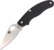 Spyderco Nóż składany Spyderco UK Penknife FRN Black Leaf Shape Plain (C94PBK) 1