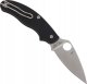 Spyderco Nóż składany Spyderco UK Penknife FRN Black Leaf Shape Plain (C94PBK) 2