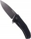 LionSteel Knives Nóż składany LionSteel KUR Black G10, Black Stonewashed Sleipner by Molletta (KUR BBK) 4