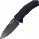 LionSteel Knives Nóż składany LionSteel KUR Black G10, Black Stonewashed Sleipner by Molletta (KUR BBK) 10