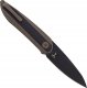 WE Knife Nóż składany WE Knife Black Void Opus Bronze Titanium / Black G10, Black Stonewashed CPM 20CV by Justin Lundquist (2010C) 2