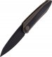 WE Knife Nóż składany WE Knife Black Void Opus Bronze Titanium / Black G10, Black Stonewashed CPM 20CV by Justin Lundquist (2010C) 6