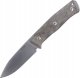 LionSteel Knives Nóż LionSteel Bushcraft Green Canvas, Satin Blade (B35 CVG) 1