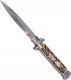 Frank Beltrame Nóż sprężynowy Frank Beltrame Stiletto Bayonet Ram Horn 23cm (FB 23/10B) 3