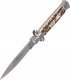 Frank Beltrame Nóż sprężynowy Frank Beltrame Stiletto Bayonet Ram Horn 23cm (FB 23/10B) 5