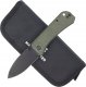 WE Knife Nóż składany WE Knife Banter Green Micarta, Black Stonewashed CPM S35VN by Ben Petersen (2004J) 3