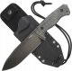 LionSteel Knives Nóż LionSteel Black Canvas Micarta, Old Black CPM 3V by Molletta (T6B 3V CVB) 1