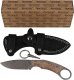 LionSteel Knives Nóż LionSteel H2 Karambit Canvas Natural, Stone Washed Blade (H2 CVN) 8