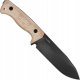 LionSteel Knives Nóż LionSteel Natural Canvas Micarta, Old Black CPM 3V by Molletta 2