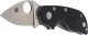 Spyderco Nóż składany Spyderco Chicago G-10 Black Plain (C130GP) 2
