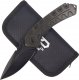 Bestech Knives Nóż składany Bestech Buwaya Black Titanium, Black Stonewashed M390 by Kombou (BT2203C) 5