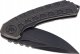 Bestech Knives Nóż składany Bestech Buwaya Black Titanium, Black Stonewashed M390 by Kombou (BT2203C) 6