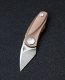 Bestech Knives Nóż składany Bestech Tulip Frame Lock Pink Titanium, Stonewash / Satin M390 by Ostap Hel (BT1913D) 1