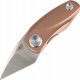 Bestech Knives Nóż składany Bestech Tulip Frame Lock Pink Titanium, Stonewash / Satin M390 by Ostap Hel (BT1913D) 5