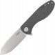 Kubey Knife Nóż składany Kubey Knife Master Chief Black Micarta, Bead Blast AUS-10 by Keanu Alfaro (KU358H) 1