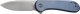 WE Knife Nóż składany WE Knife Elementum Blue Titanium, Gray Stonewashed CPM-20CV (WE18062X-2) 1